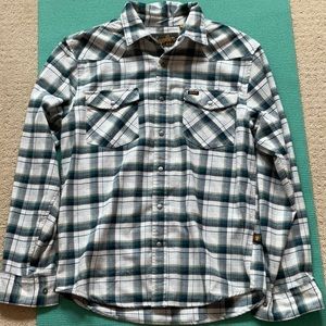 Men’s Howler Brothers Soft Fleece Button-Up: Size S